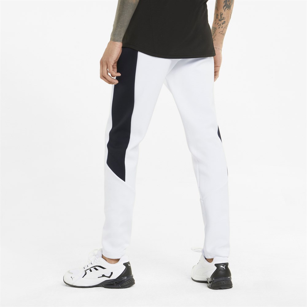 Puma Evostripe Pants Erkek Beyaz Günlük Eşofman Altı - 847404-02