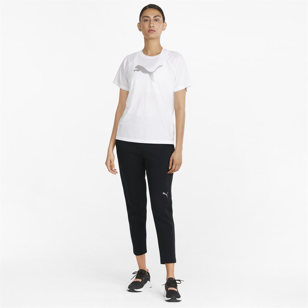 Puma Evostripe Pants Kadın Siyah Günlük Eşofman Altı - 847076-01