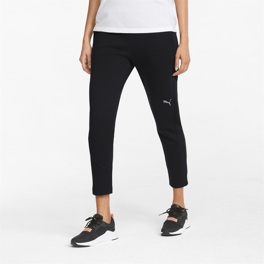 Puma Evostripe Pants Kadın Siyah Günlük Eşofman Altı - 847076-01