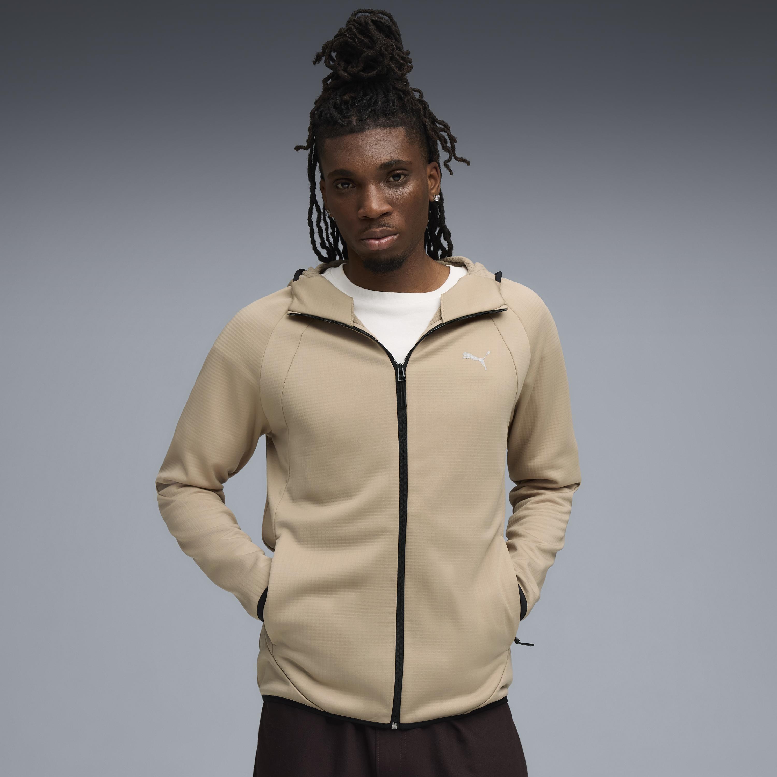 Puma Evostrıpe Warm Fz Hoodie Erkek Yetişkin Ceket