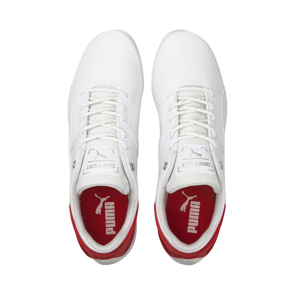 Puma Ferrari Drift Cat Delta Unisex Beyaz Günlük Ayakkabı - 30686402