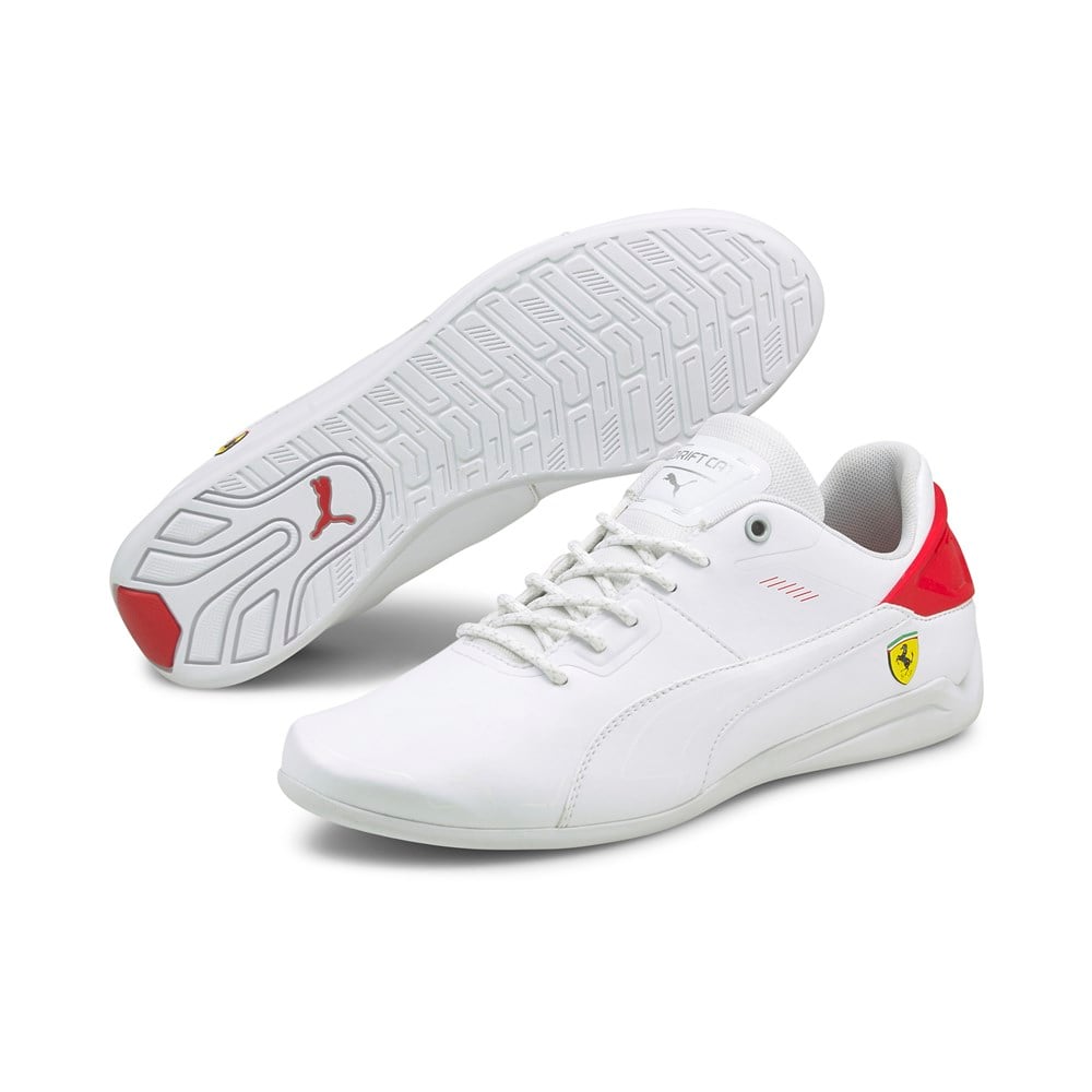 Puma Ferrari Drift Cat Delta Unisex Beyaz Günlük Ayakkabı - 30686402