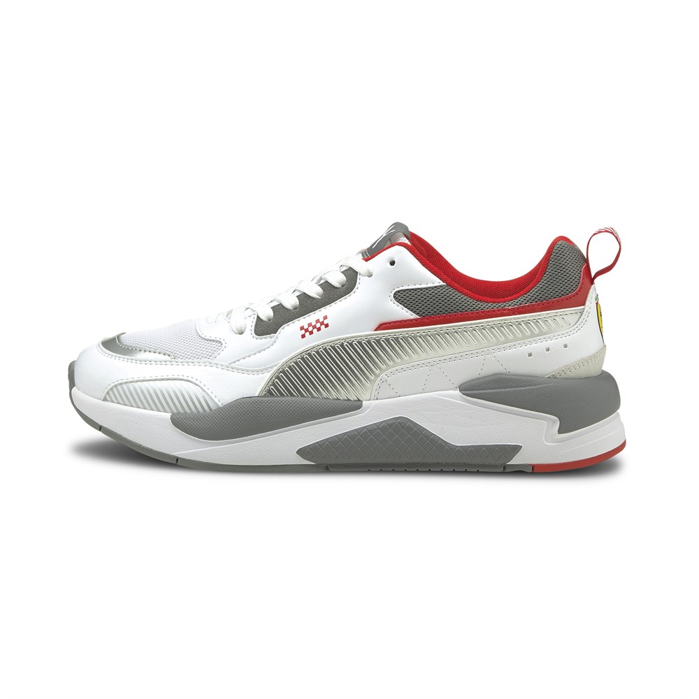 Puma Ferrari Race X-Ray 2 Unisex Beyaz Günlük Ayakkabı - 30695302