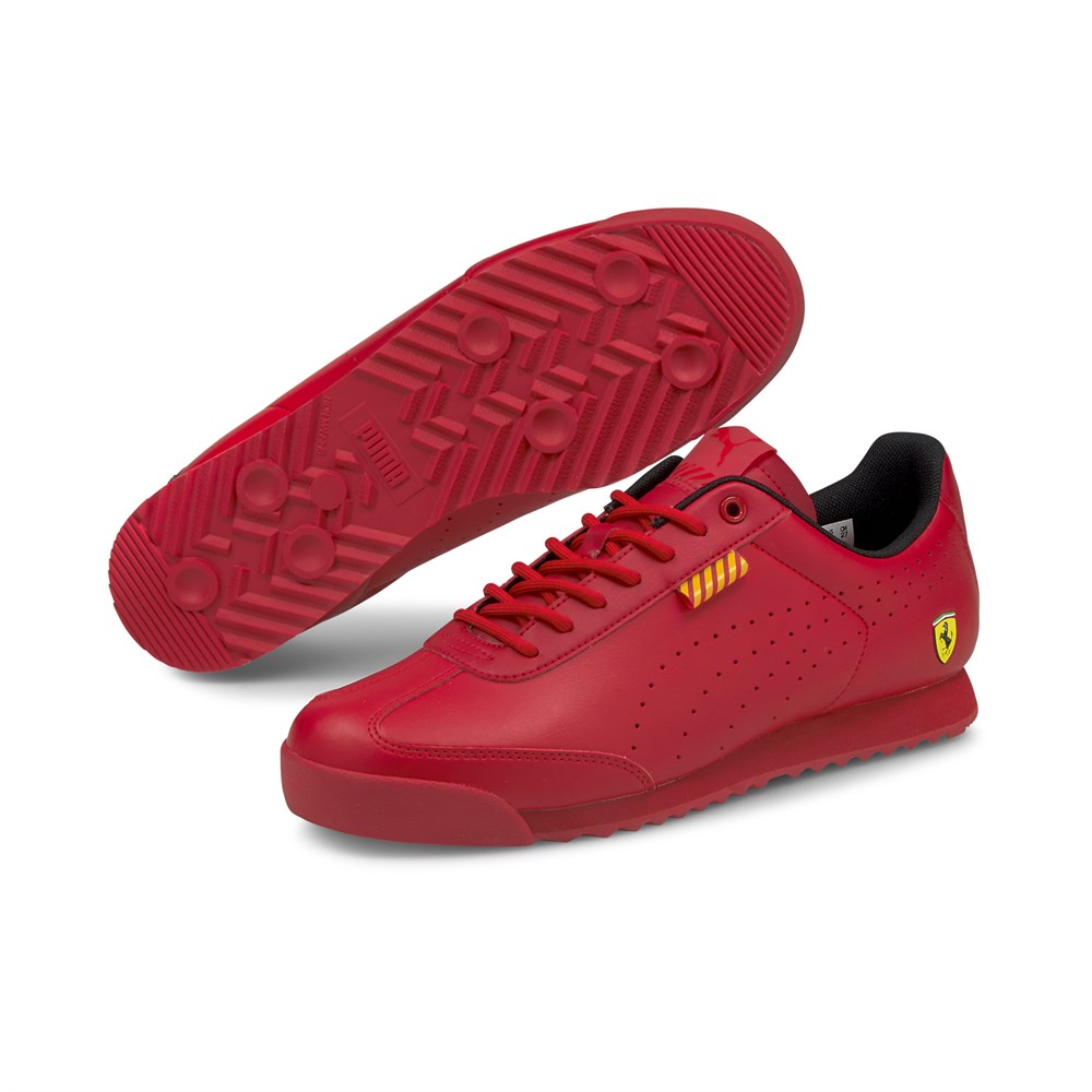 Puma Ferrari Roma Via Perf Unisex Kırmızı Günlük Ayakkabı - 30685503