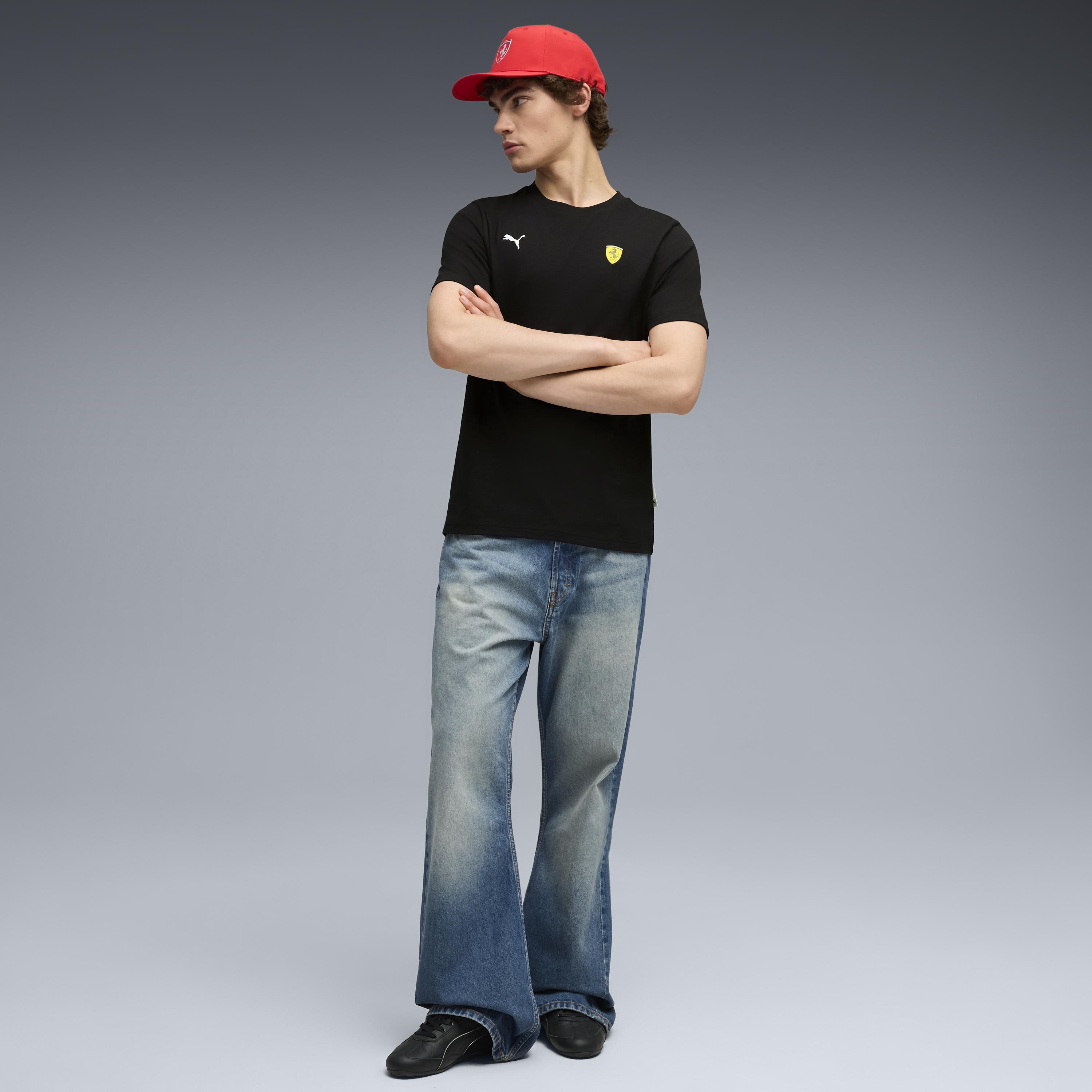 Puma Ferrari Sportswear Car G Tee Erkek Yetişkin T-shirt