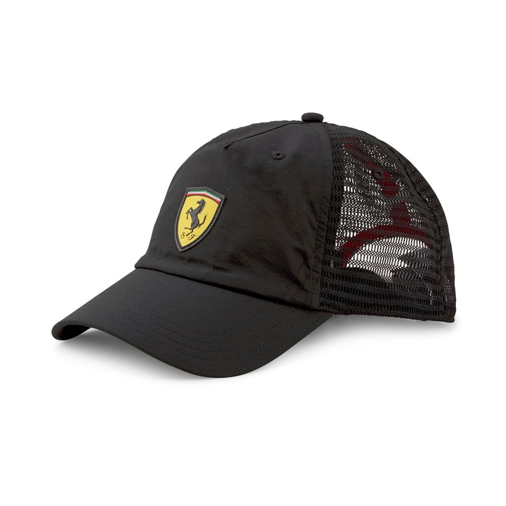Puma Ferrari Sptwr Race Trucker Cap Unisex Siyah Şapka - 02348102