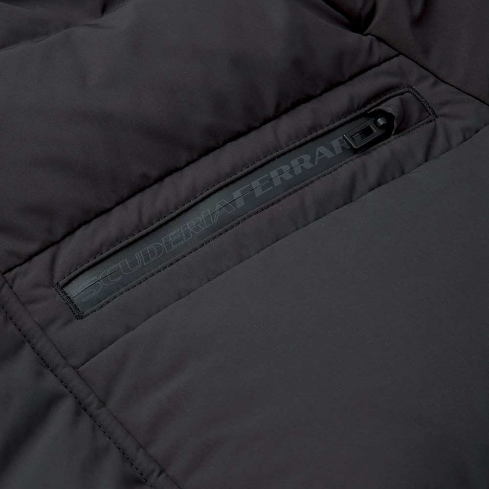 Puma Ferrari Style Down Jacket Erkek Siyah Mont - 53176301