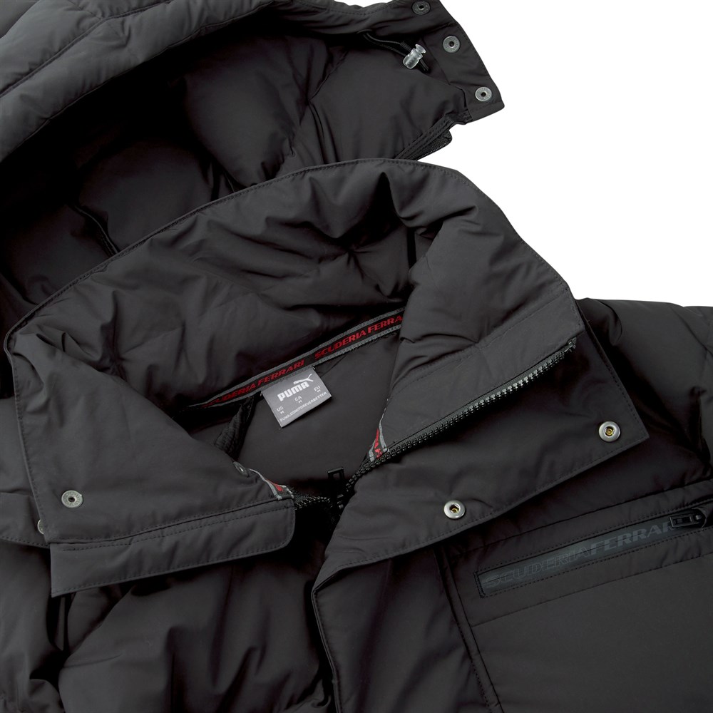 Puma Ferrari Style Down Jacket Erkek Siyah Mont - 53176301