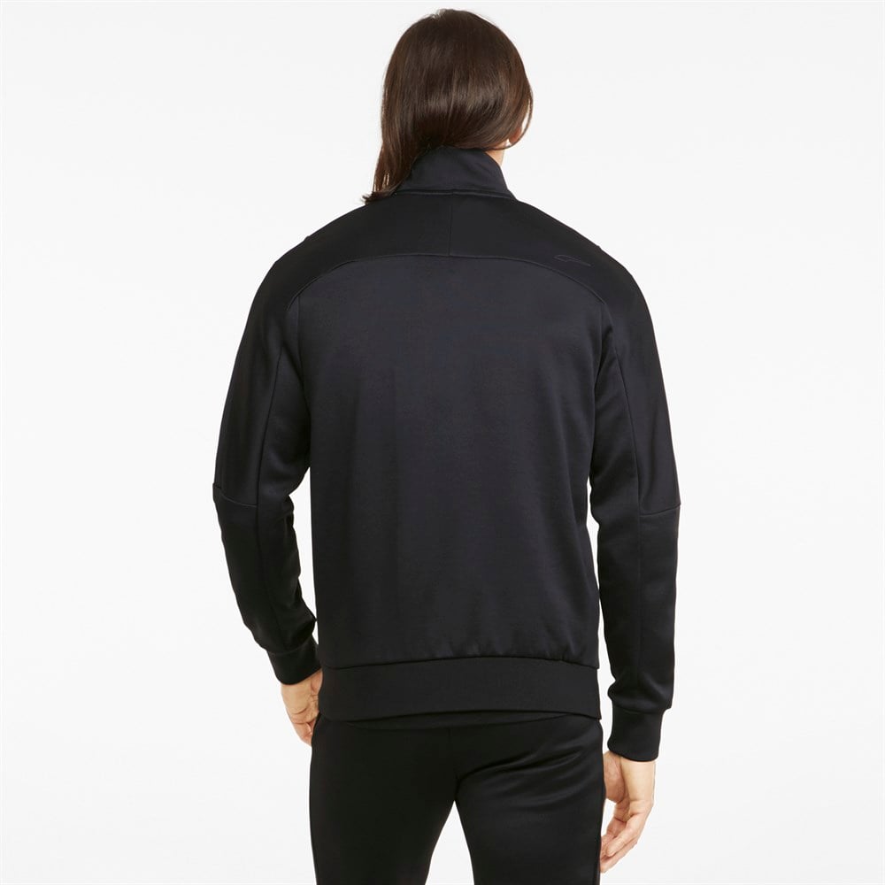 Puma Ferrari Style T7 Track Jacket Erkek Siyah Ceket - 53176501