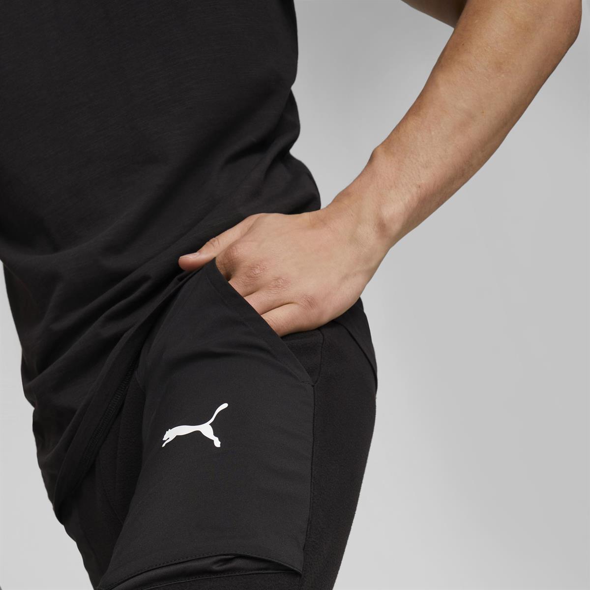 Puma Fit Hybrid Polar Fleece/Woven Pant Erkek Eşofman Altı