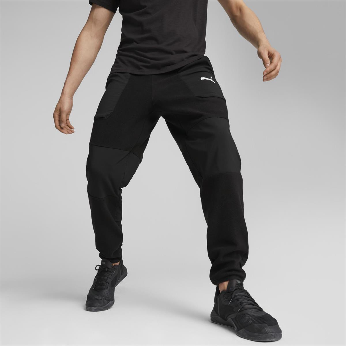 Puma Fit Hybrid Polar Fleece/Woven Pant Erkek Eşofman Altı