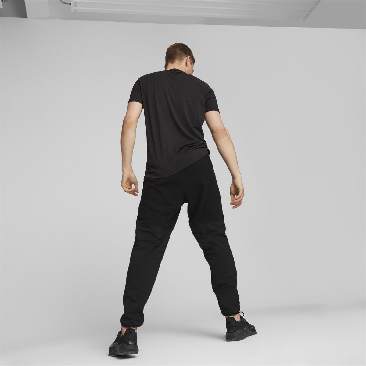 Puma Fit Hybrid Polar Fleece/Woven Pant Erkek Eşofman Altı
