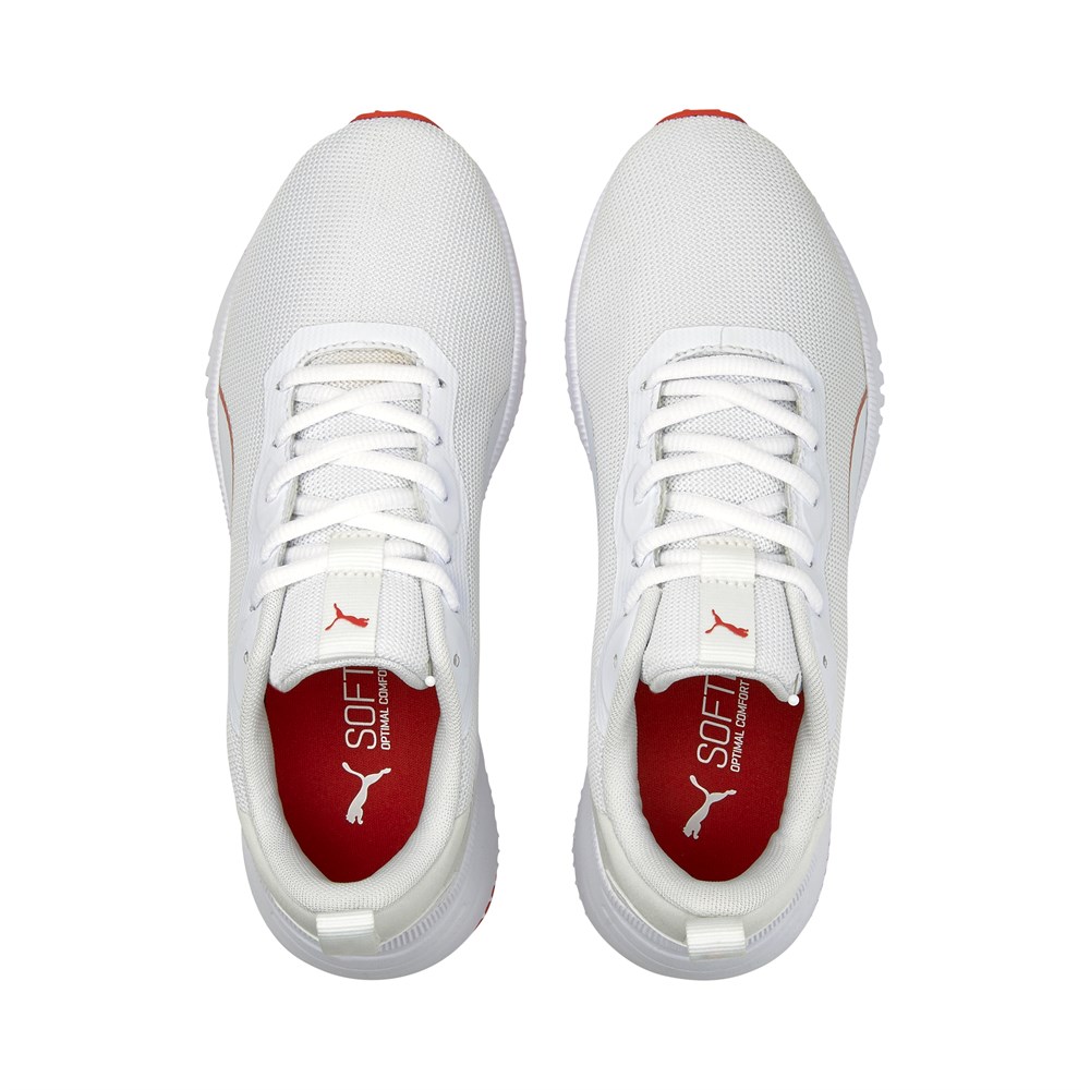 Puma Flyer Flex Jr Genç Beyaz Günlük Ayakkabı - 19556202