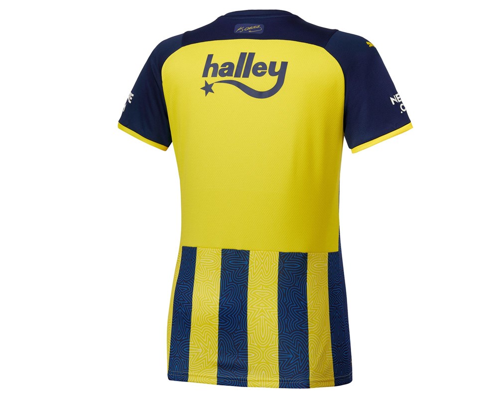 Puma FSK Home Shirt Replica W Erkek Sarı T-shirt - 76700601