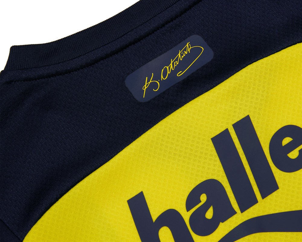 Puma FSK Home Shirt Replica W Erkek Sarı T-shirt - 76700601