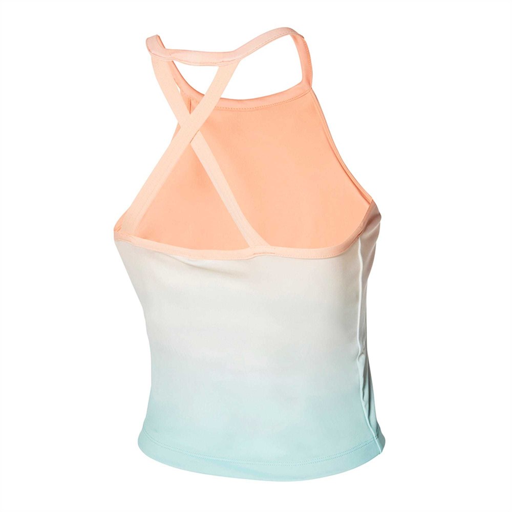 Puma Gloaming AOP Bra Top Kadın Mavi T-shirt - 84584176