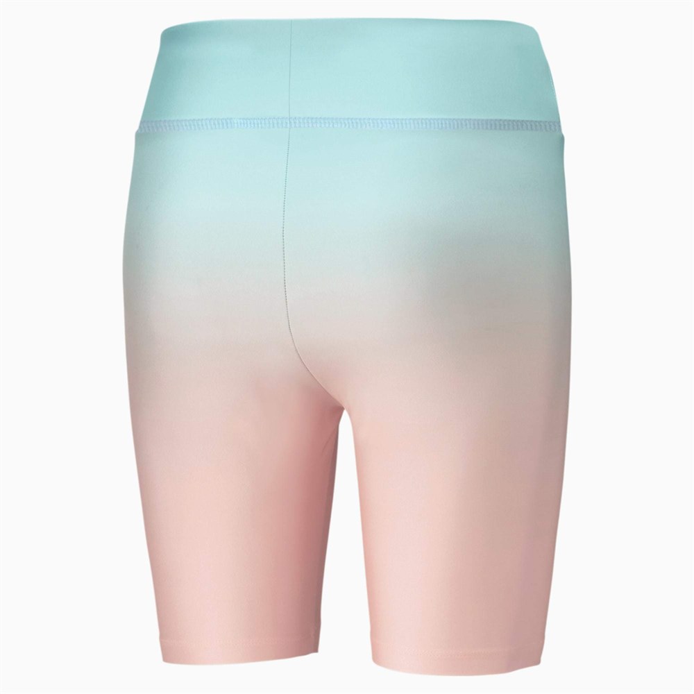 Puma Gloaming AOP Short Tight Kadın Mavi Tayt - 84584276