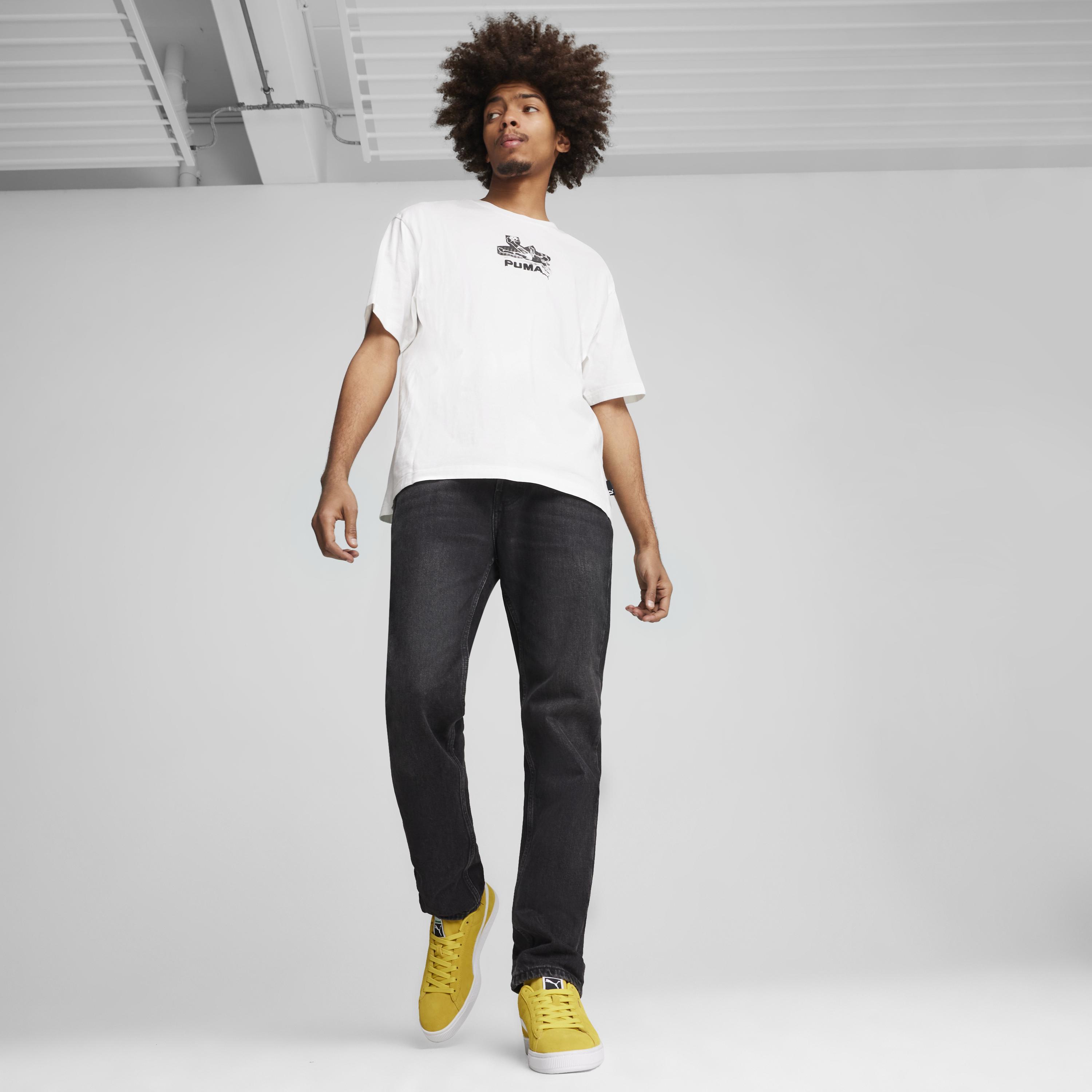 Puma Graphics Bicycle Kick Tee Erkek T-shirt