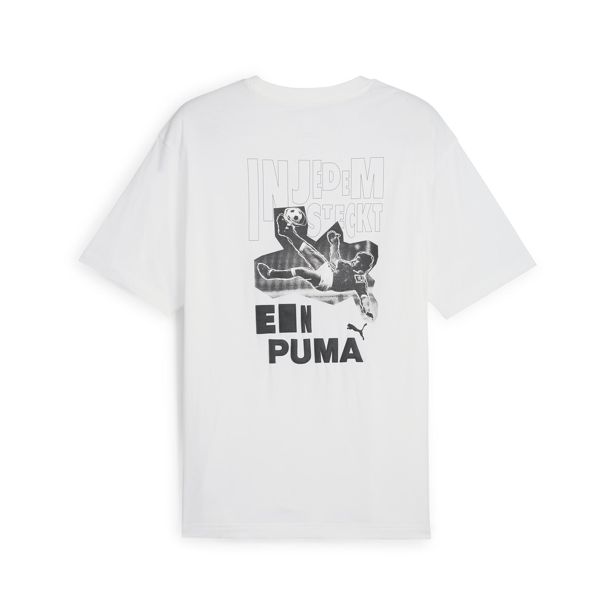 Puma Graphics Bicycle Kick Tee Erkek T-shirt