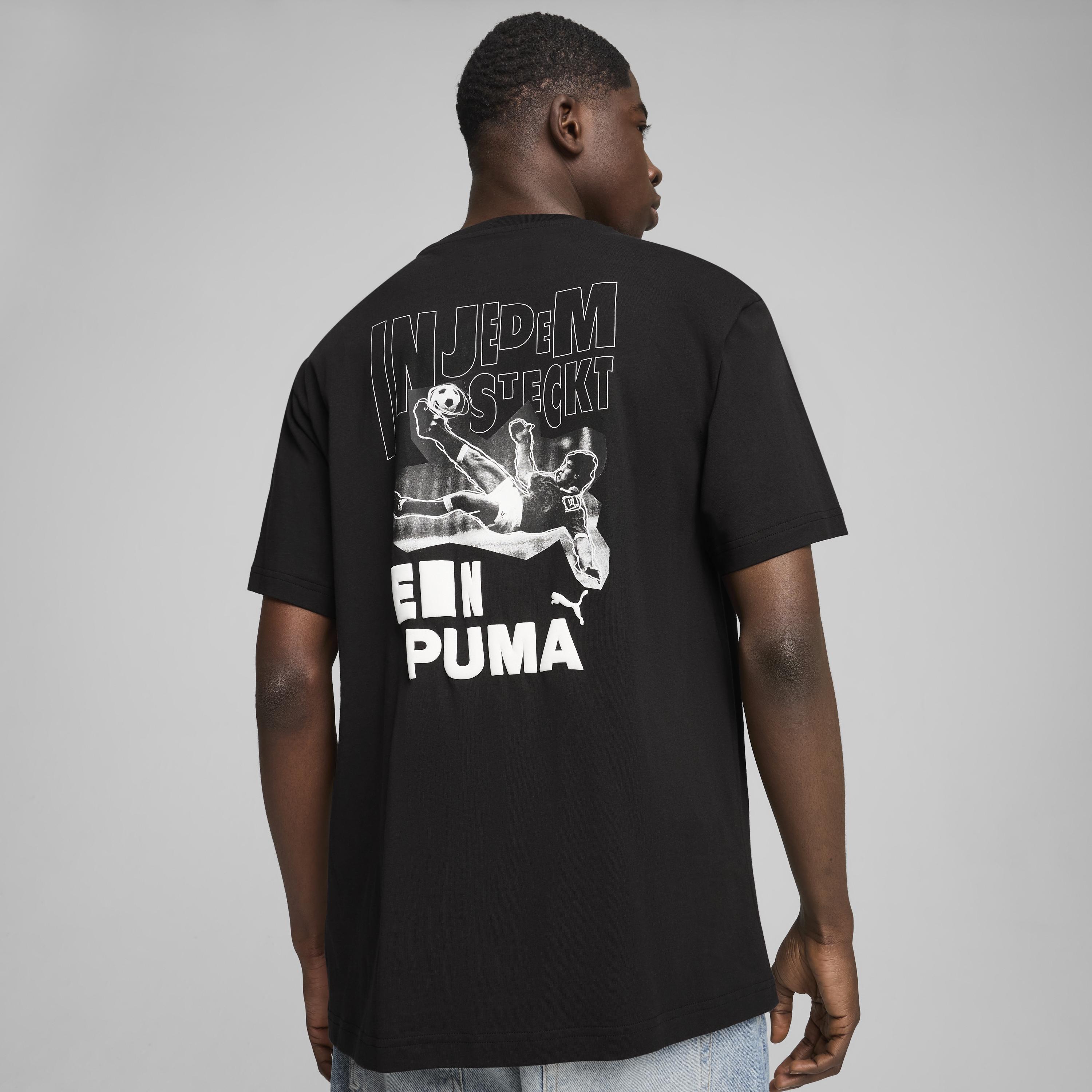 Puma Graphics Bicycle Kick Tee Erkek T-shirt
