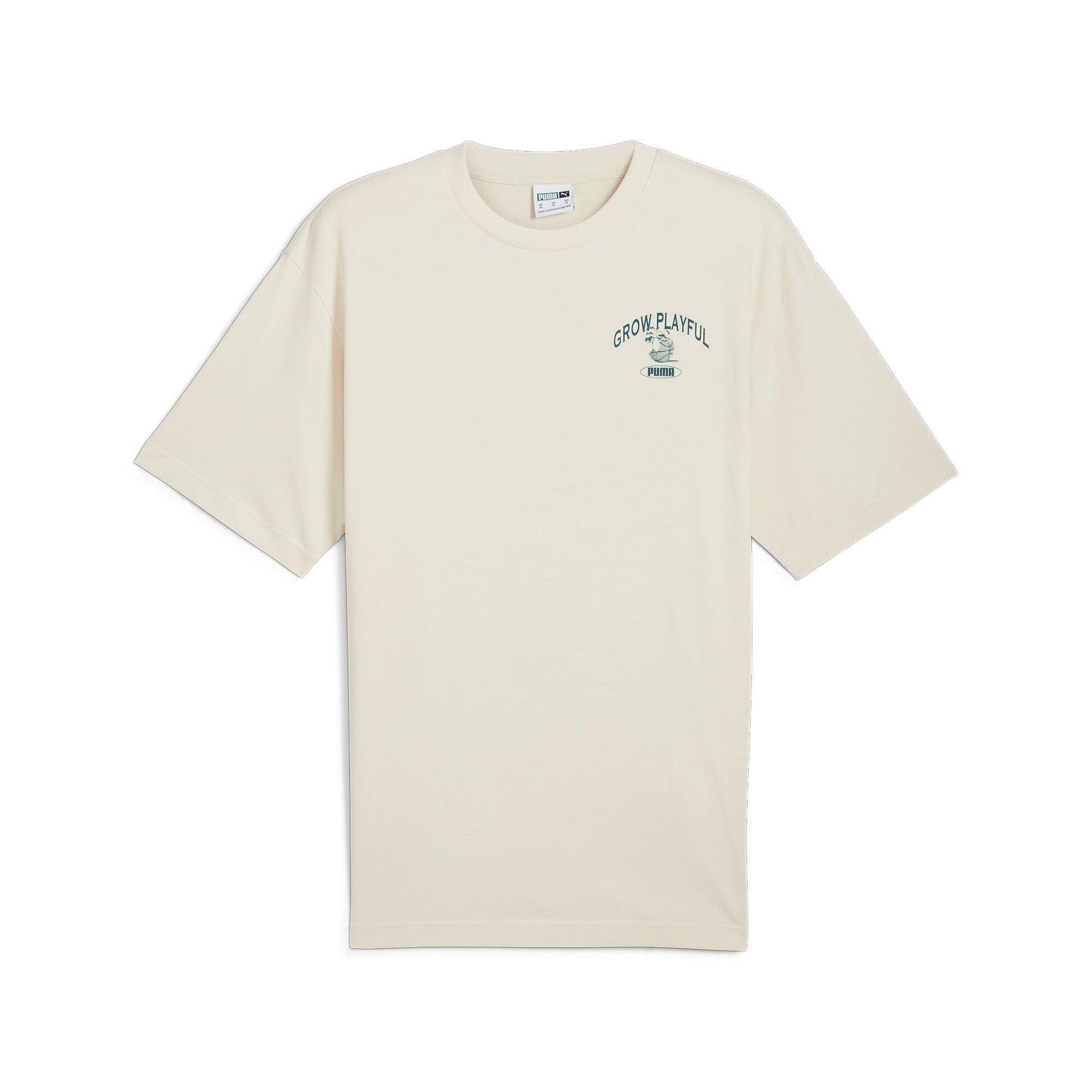 Puma Graphics Grow Playful Tee Erkek T-shirt
