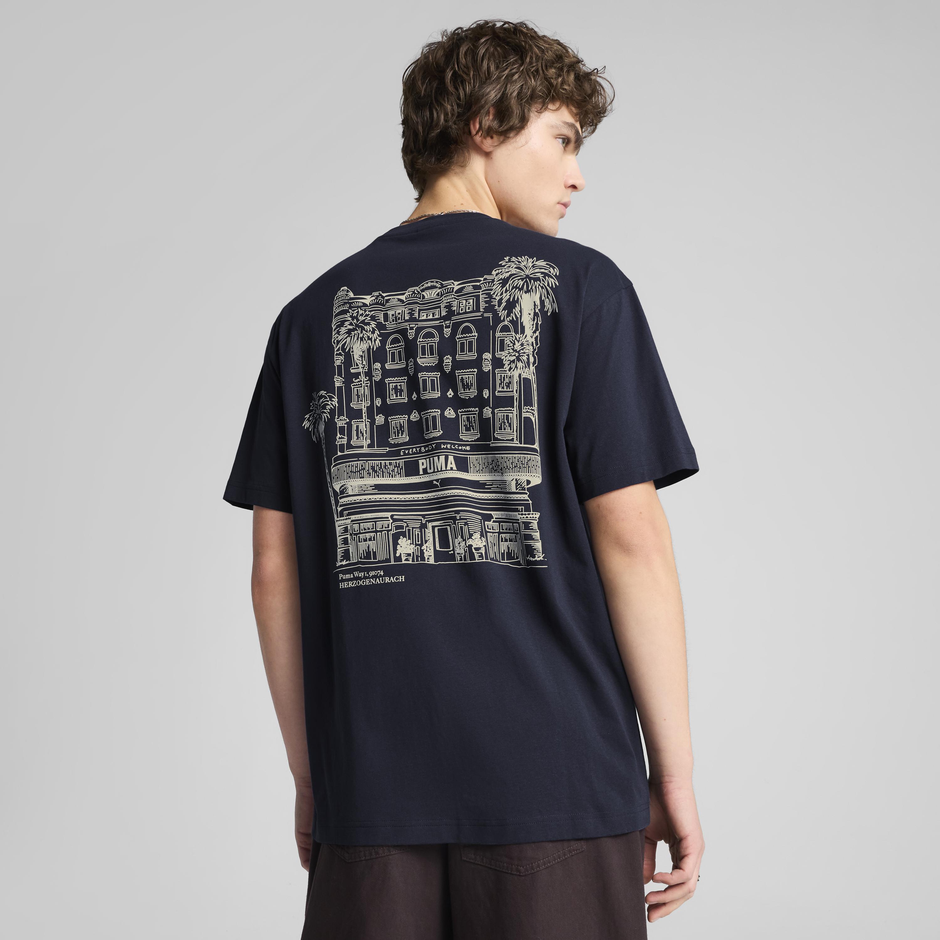 Puma Graphıcs Hotel Relaxed Tee Erkek Tişört