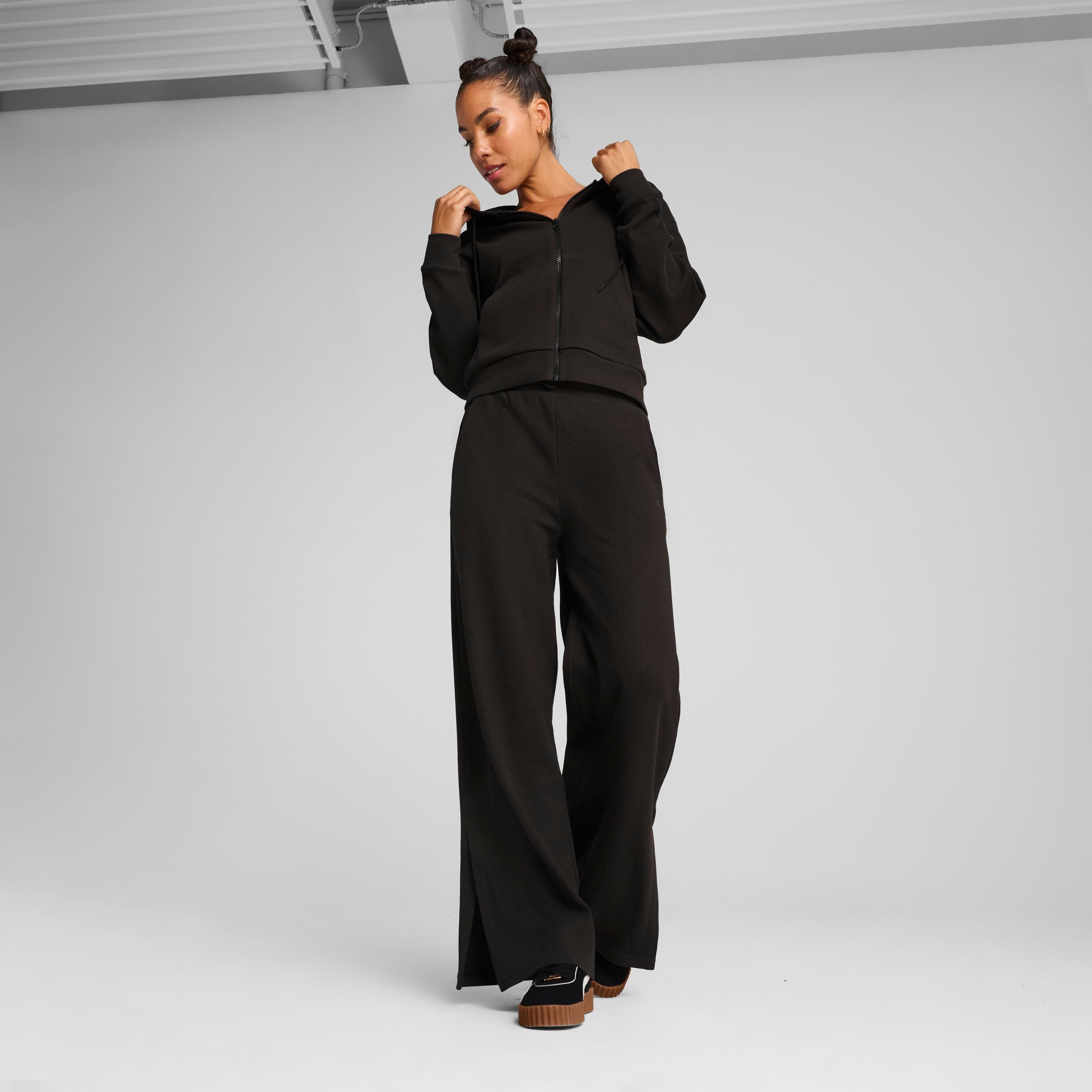 Puma Her High-Waist Straight Pant Kadın Eşofman Altı