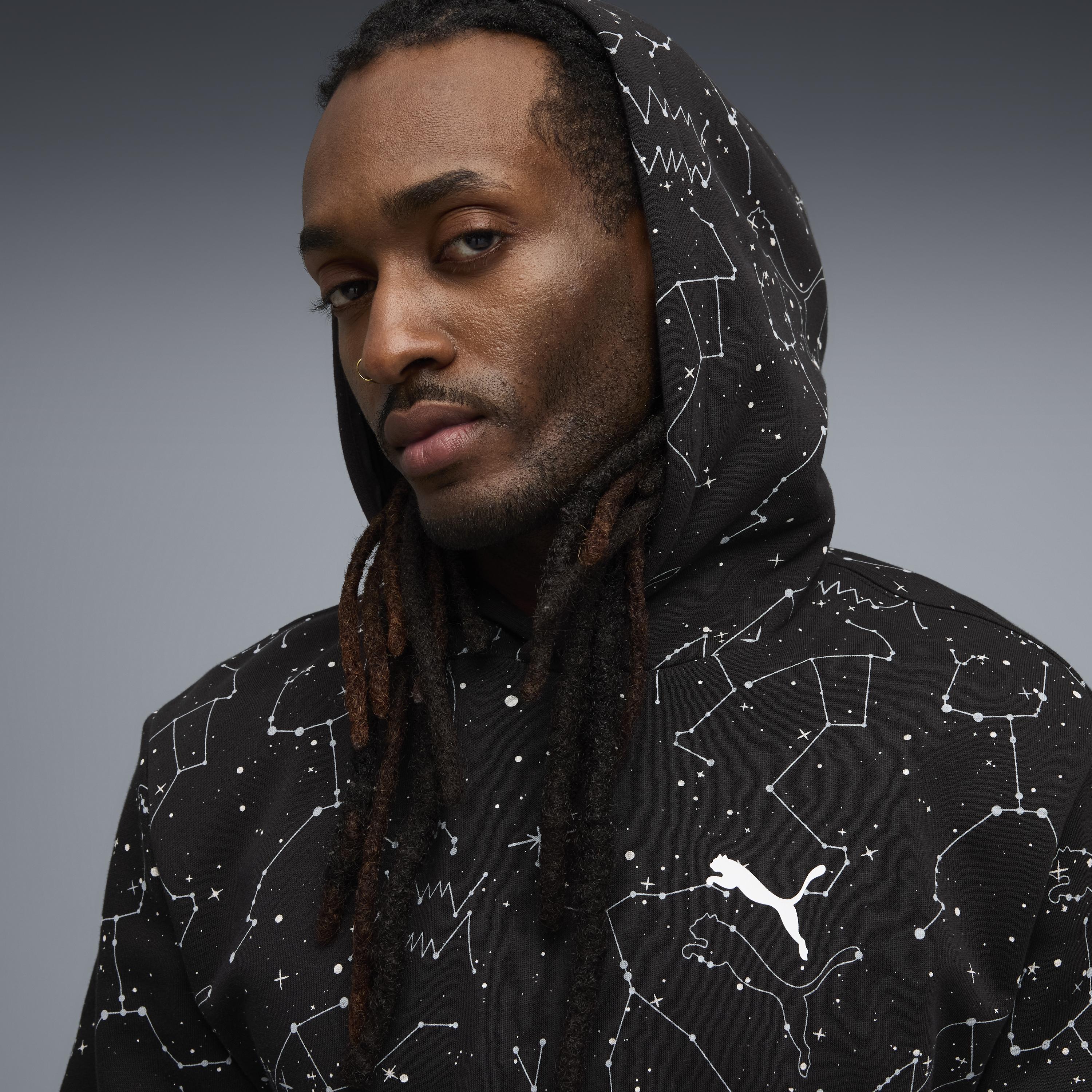 Puma Hoopaverse Pullover Hoodie Erkek Yetişkin Sweatshirt