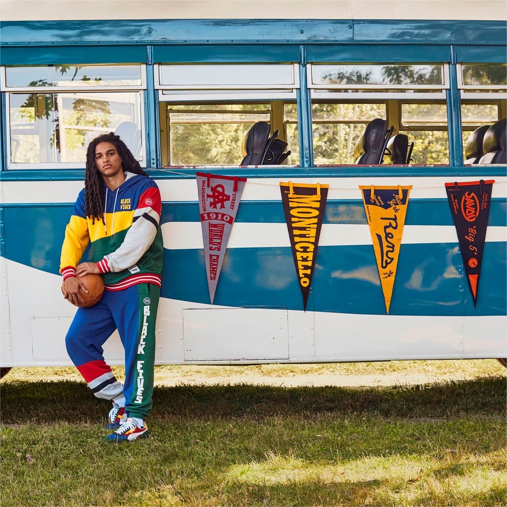 Puma Hoopmen Sweat Erkek Basketbol Eşofman Altı - 53244801