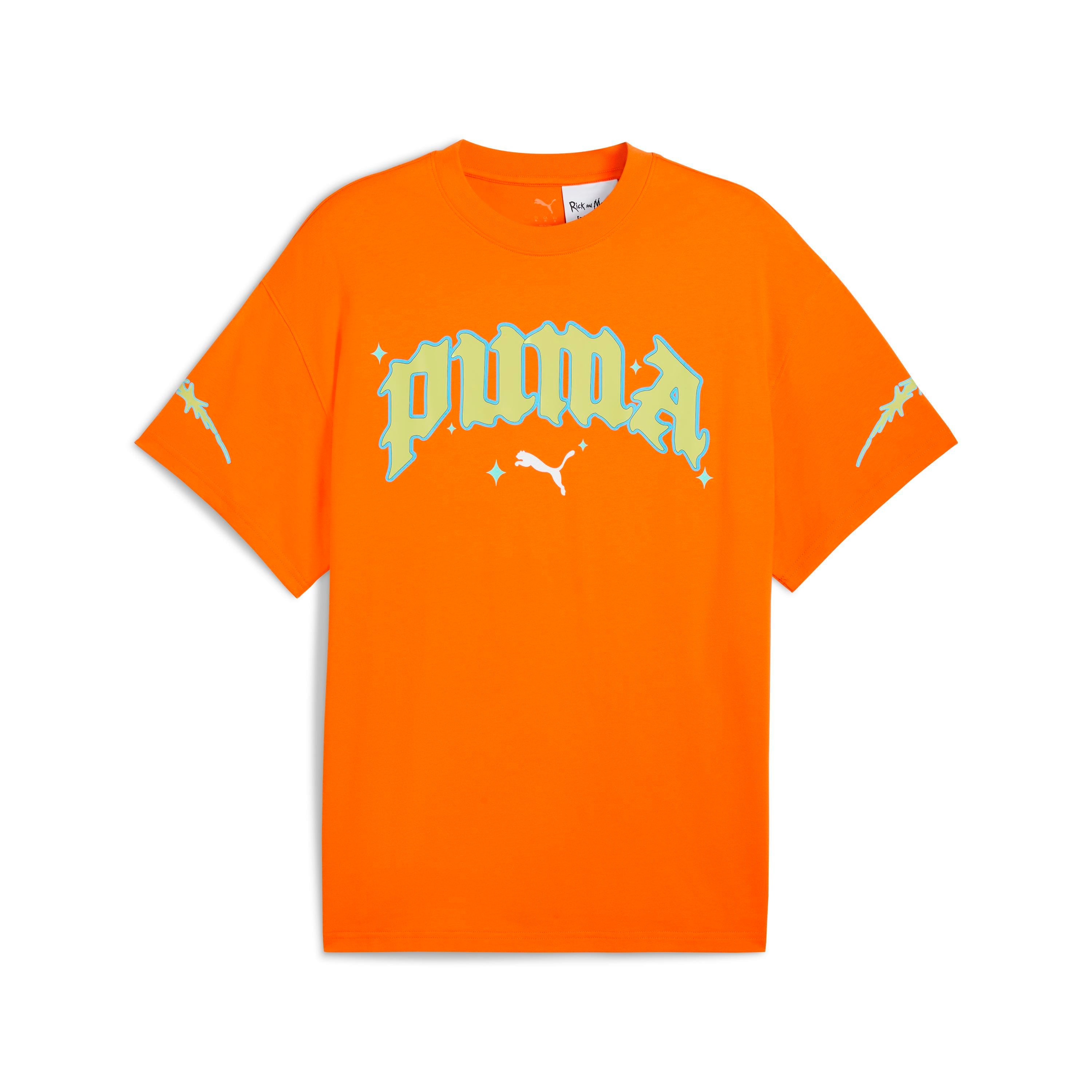 Puma Hoops X Rick And Morty Tee 2 Erkek Yetişkin T-shirt