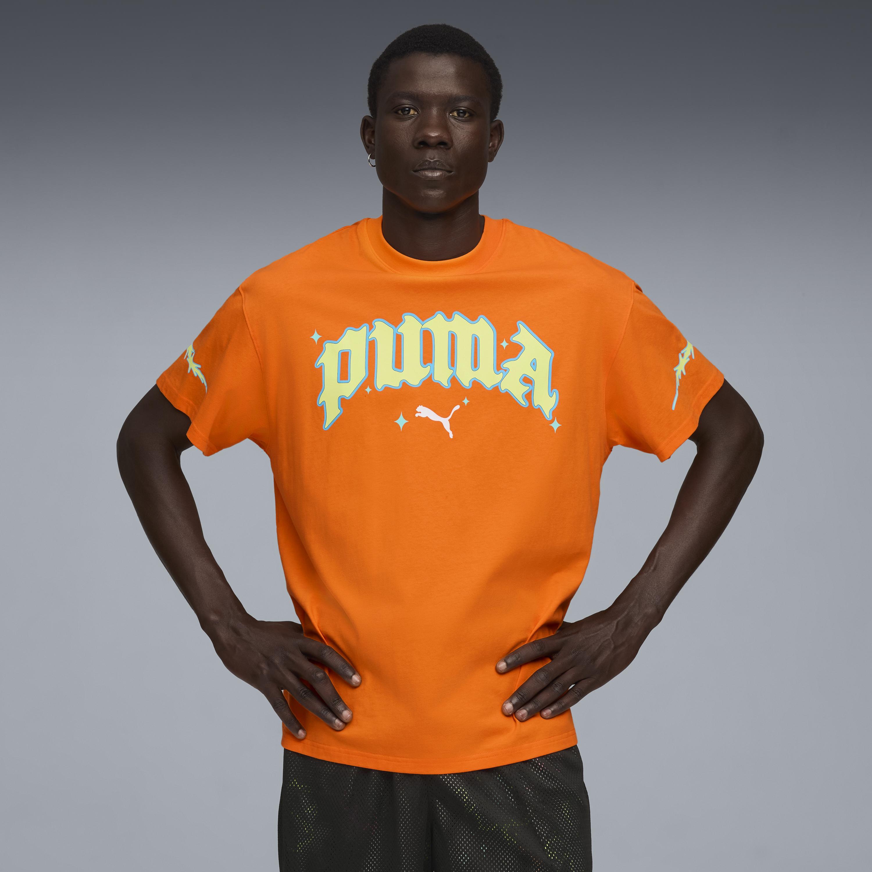 Puma Hoops X Rick And Morty Tee 2 Erkek Yetişkin T-shirt