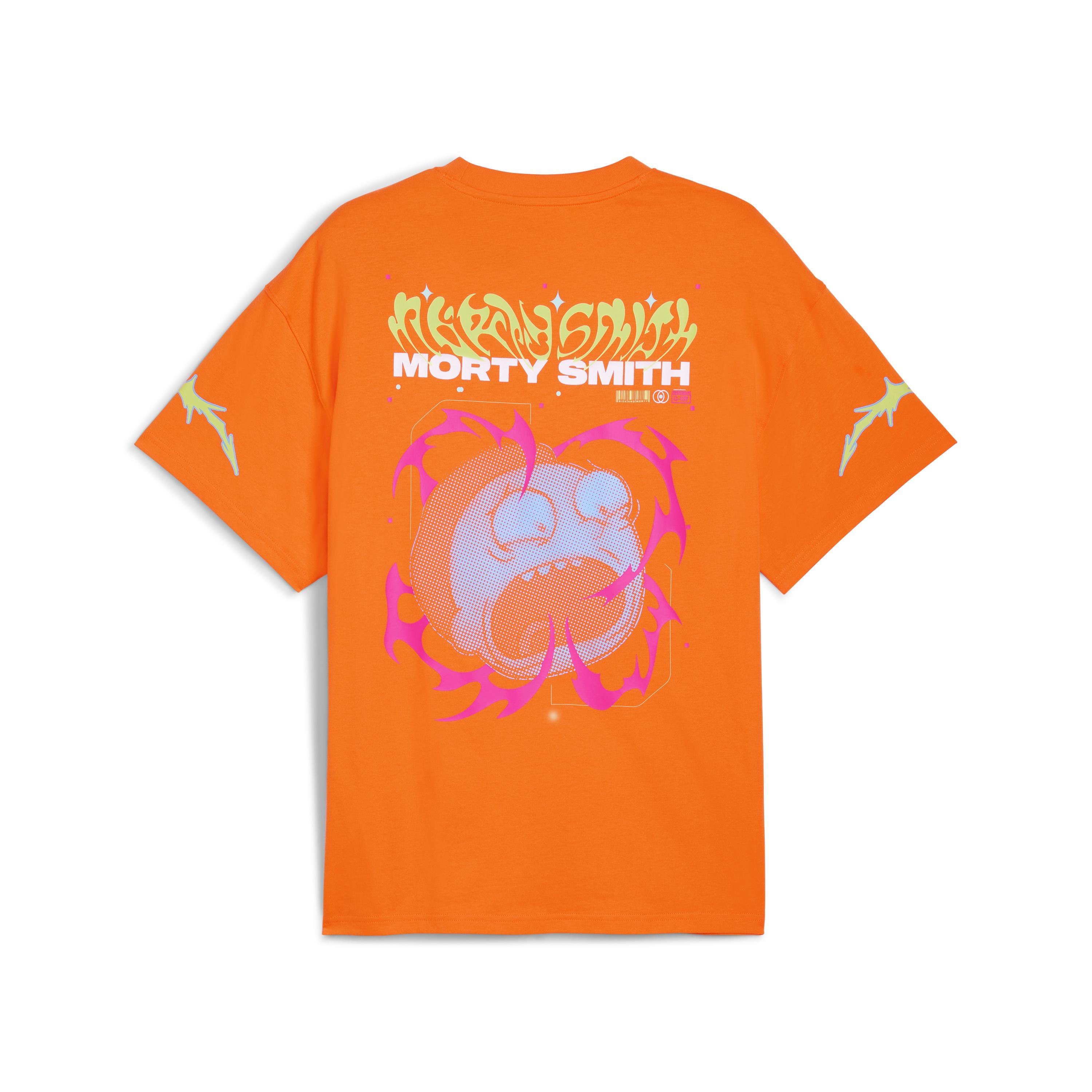 Puma Hoops X Rick And Morty Tee 2 Erkek Yetişkin T-shirt