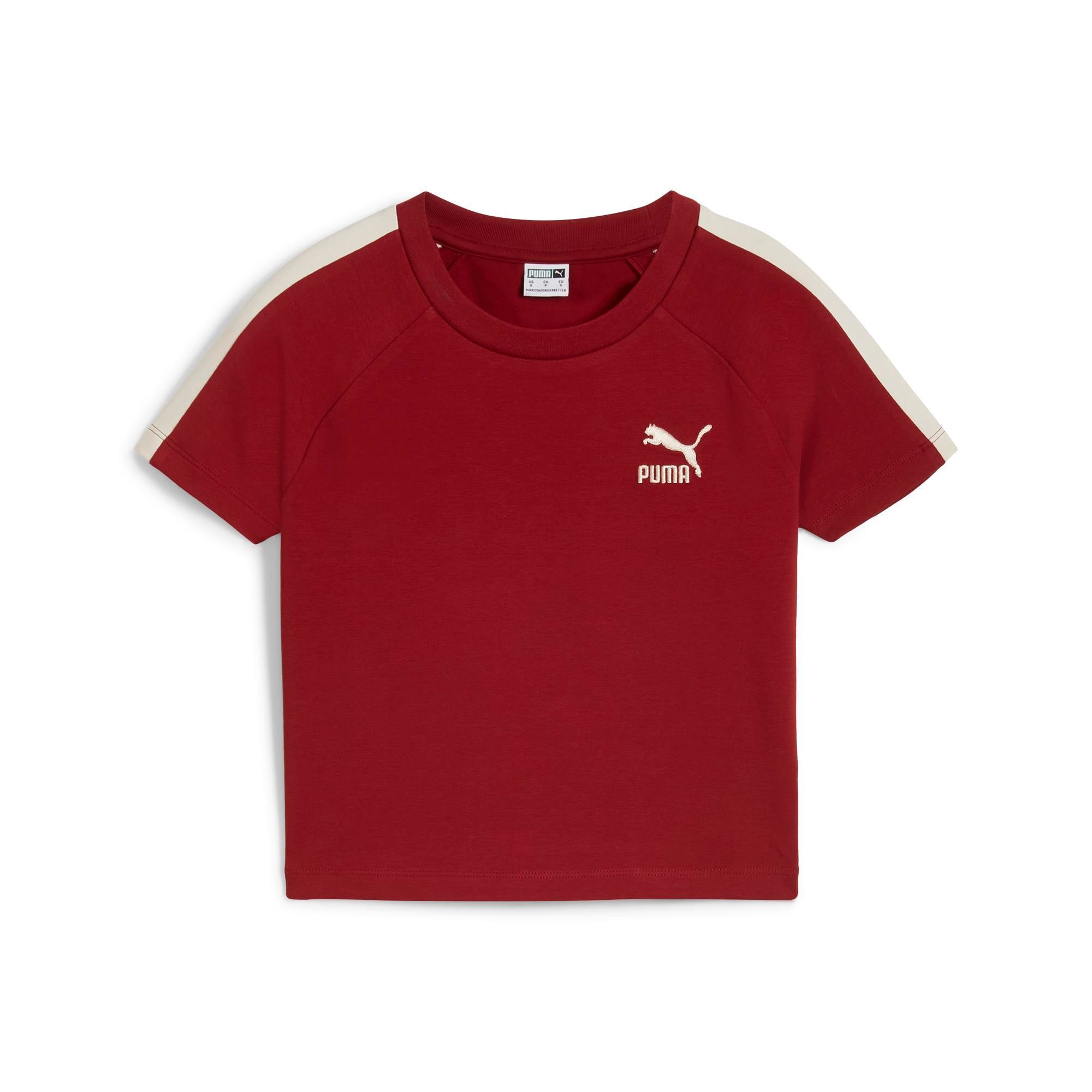 Puma iconic T7 Baby Tee Kadın T-shirt
