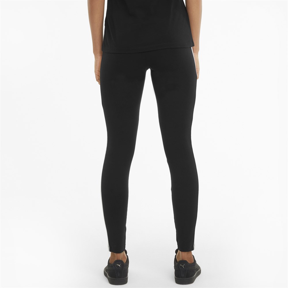 Puma Iconic T7 Mr Leggings Kadın Siyah Günlük Tayt - 530080-01