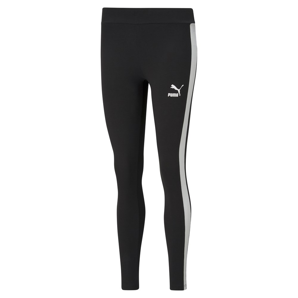 Puma Iconic T7 Mr Leggings Kadın Siyah Günlük Tayt - 530080-01