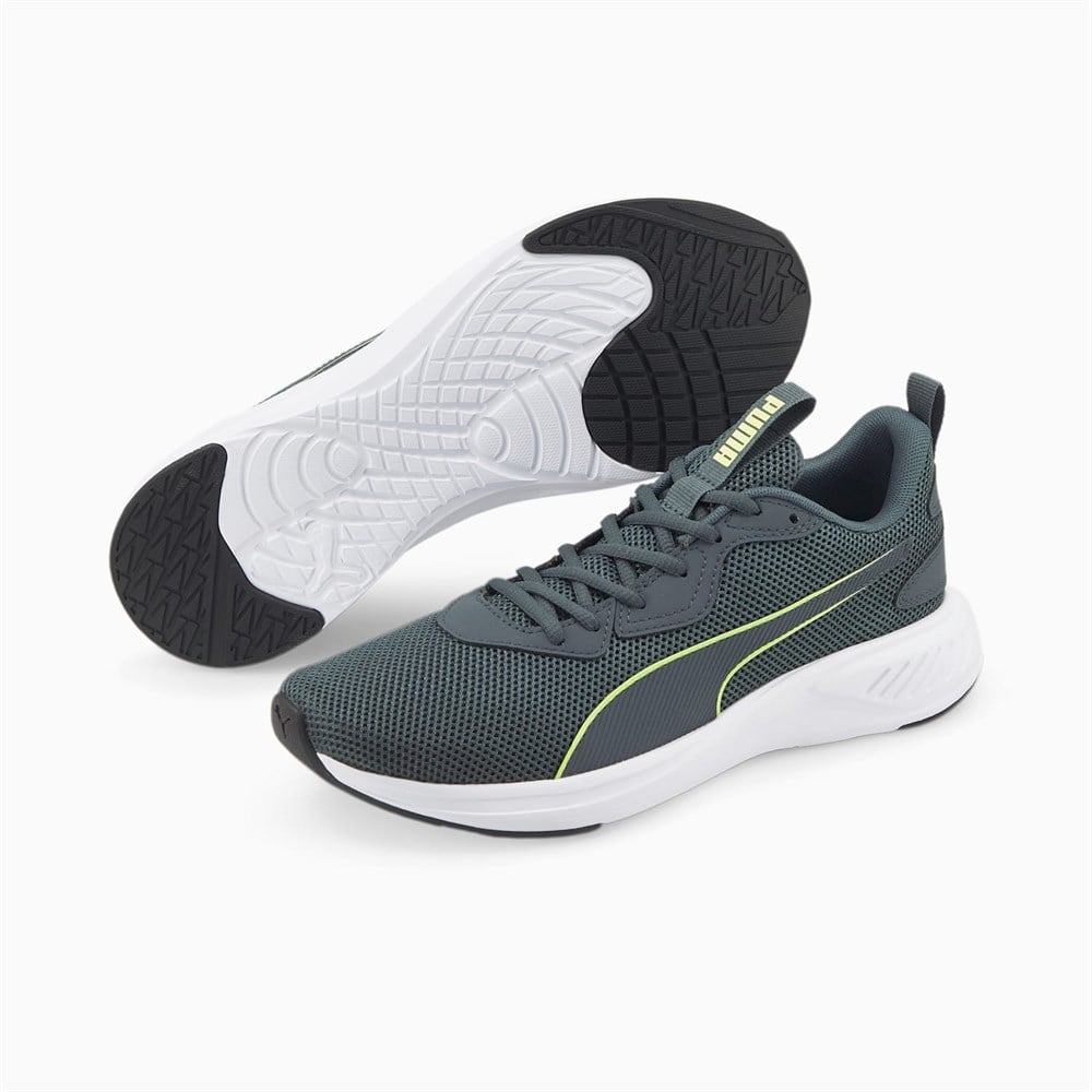 Puma Incinerate Erkek Gri Koşu Spor Ayakkabı - 376288-07