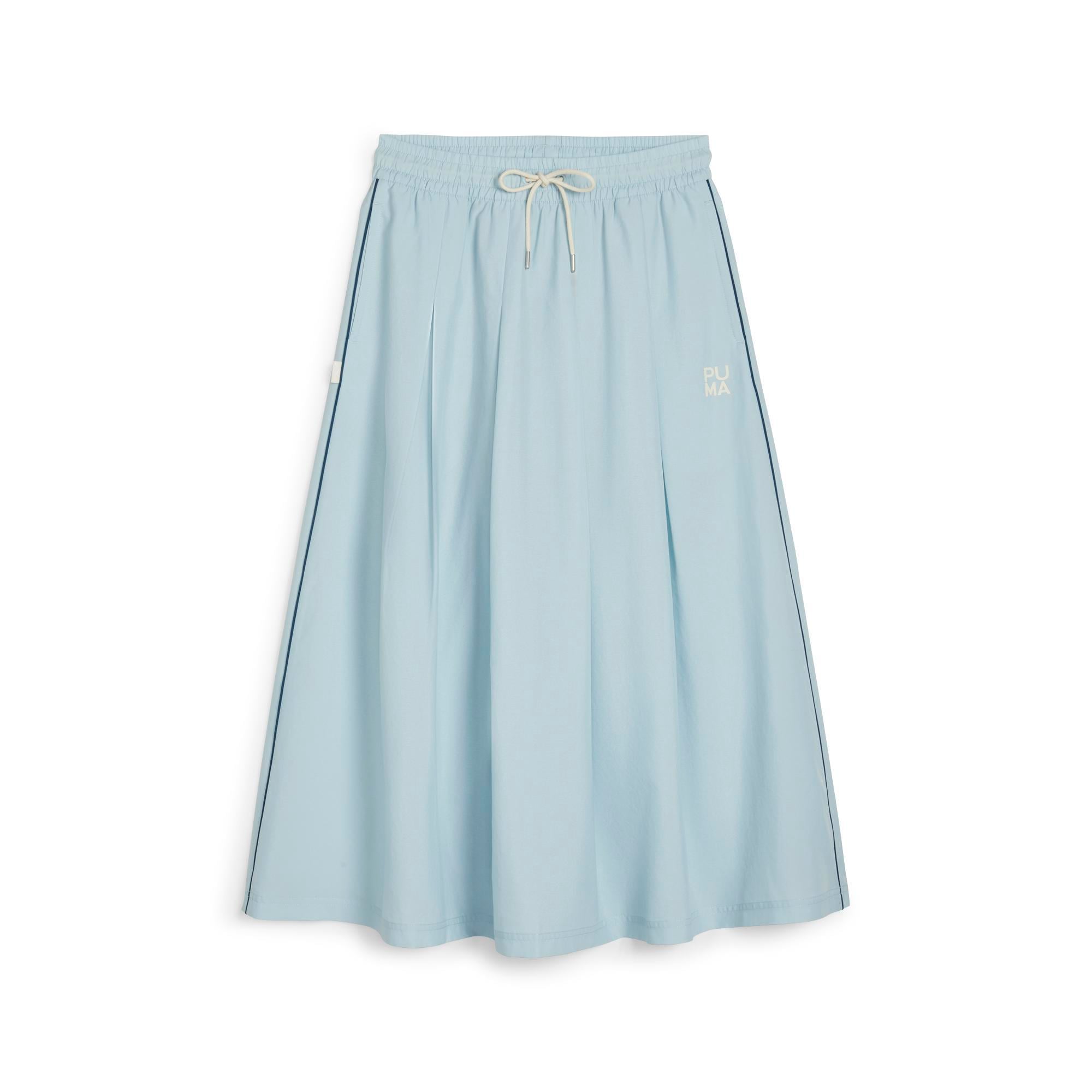 Puma infuse Pleated Midi Skirt Kadın Etek