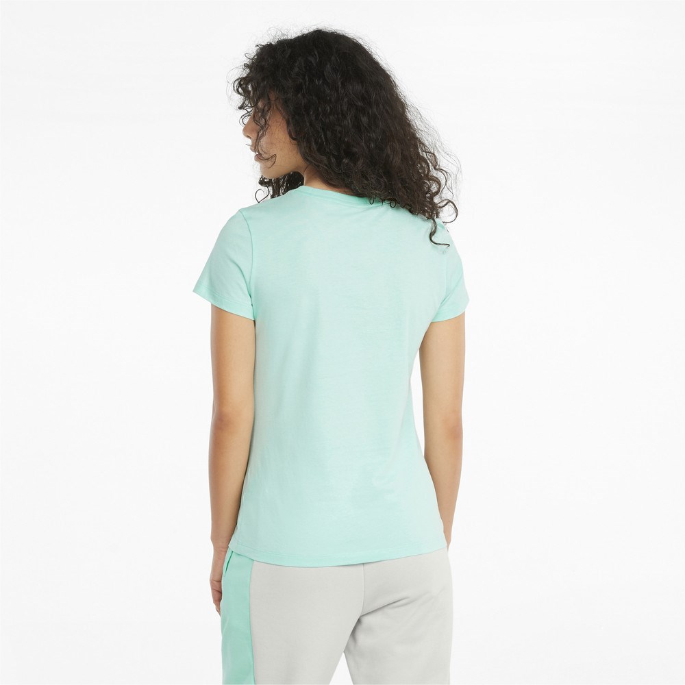Puma INTL Graphic Tee Kadın Mavi T-shirt - 53165879