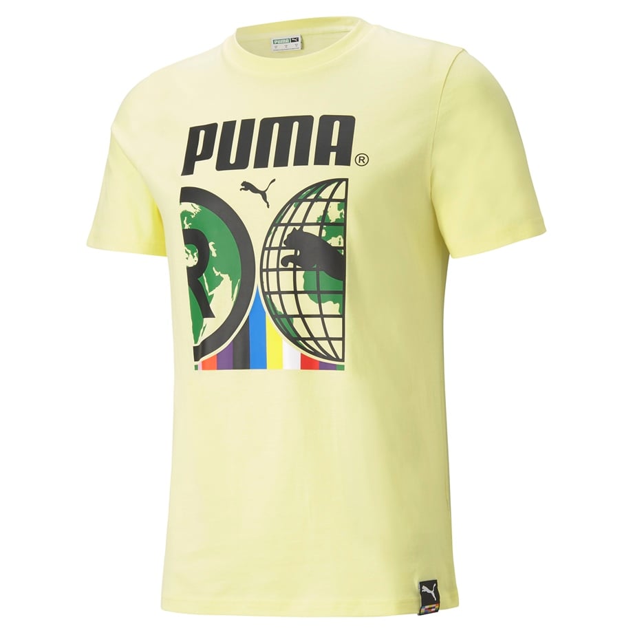 PUMA INTL Tee Yellow Pear