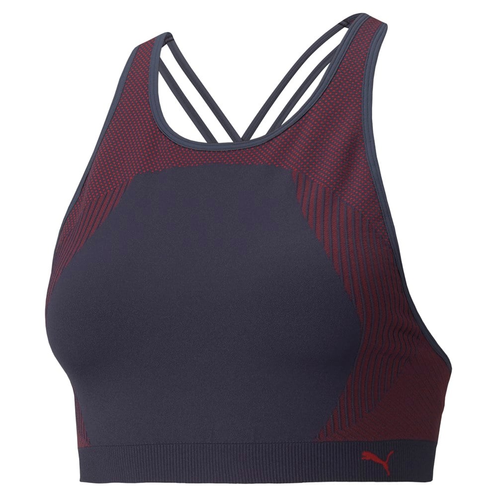 Puma Low Impact Long Line Seamless Bra Kadın Lacivert Bra - 52094766
