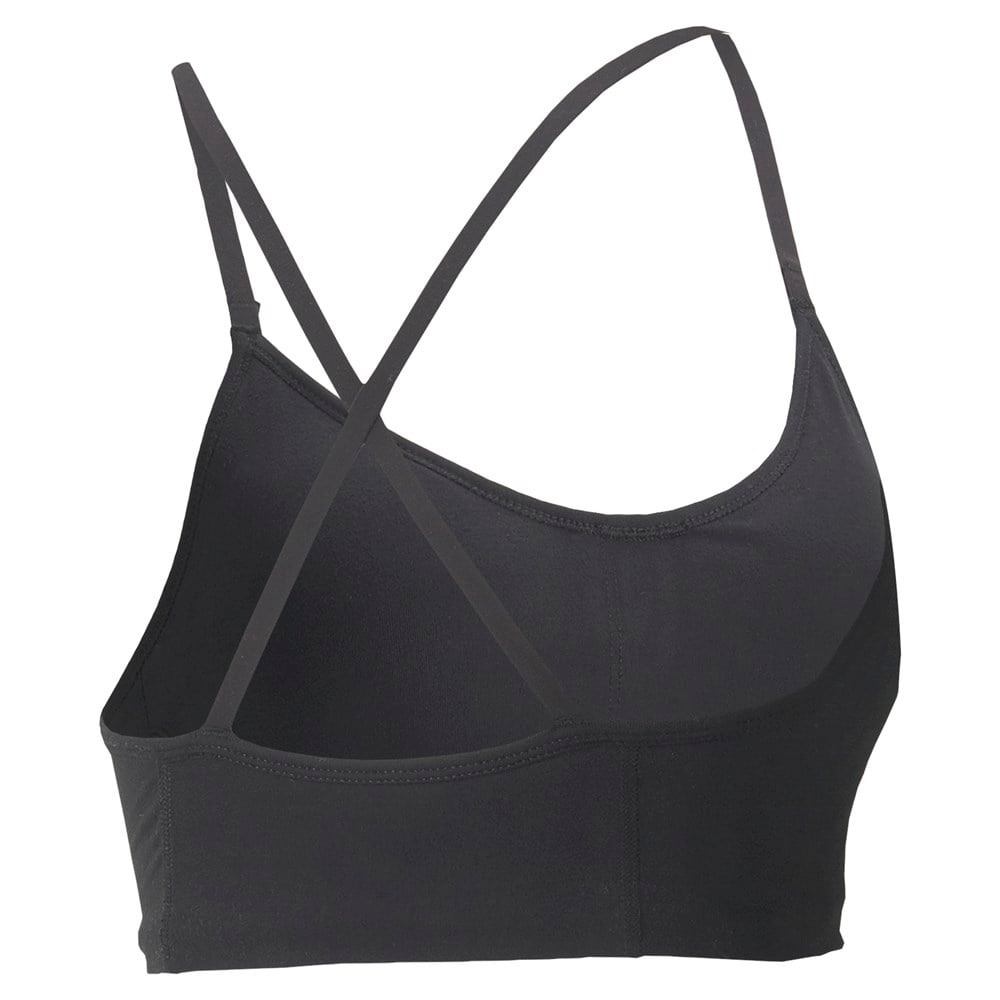 Puma Low Impact Studio Foundation Bra Kadın Siyah Antrenman Büstiyer - 521602-01