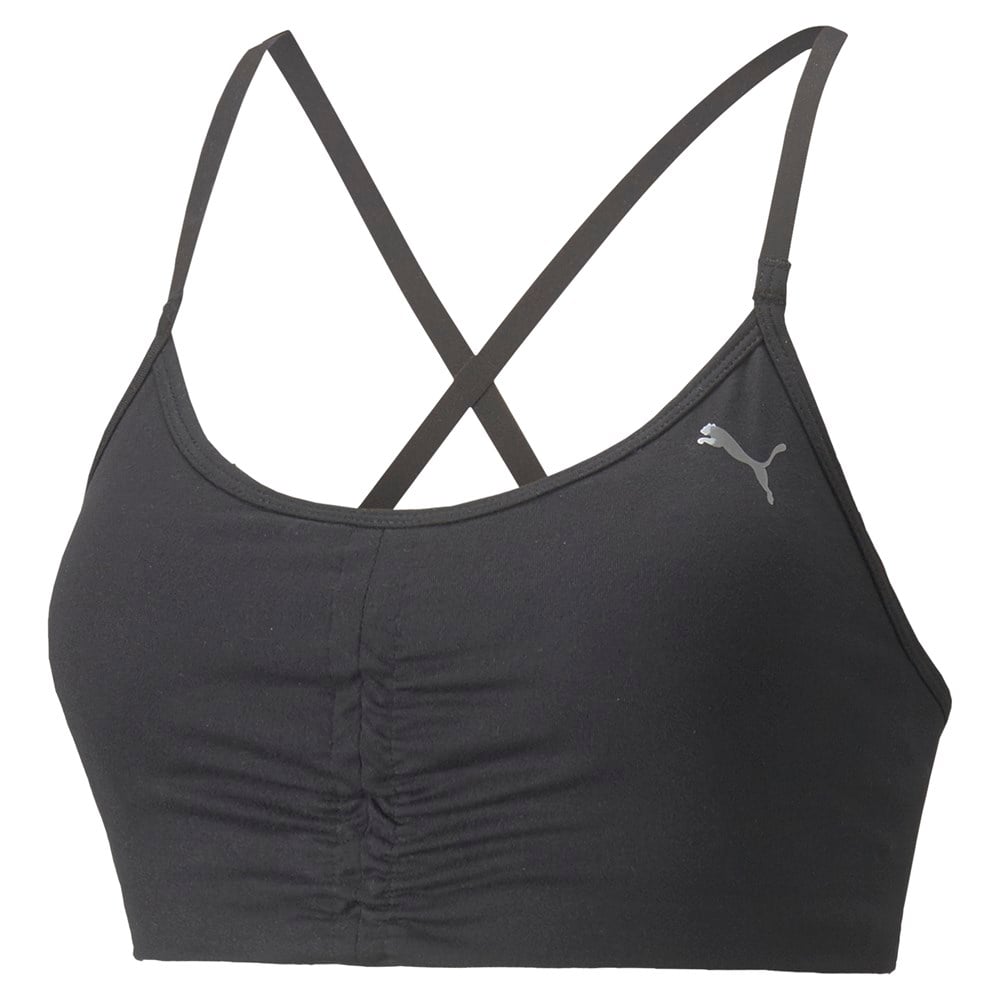 Puma Low Impact Studio Foundation Bra Kadın Siyah Antrenman Büstiyer - 521602-01