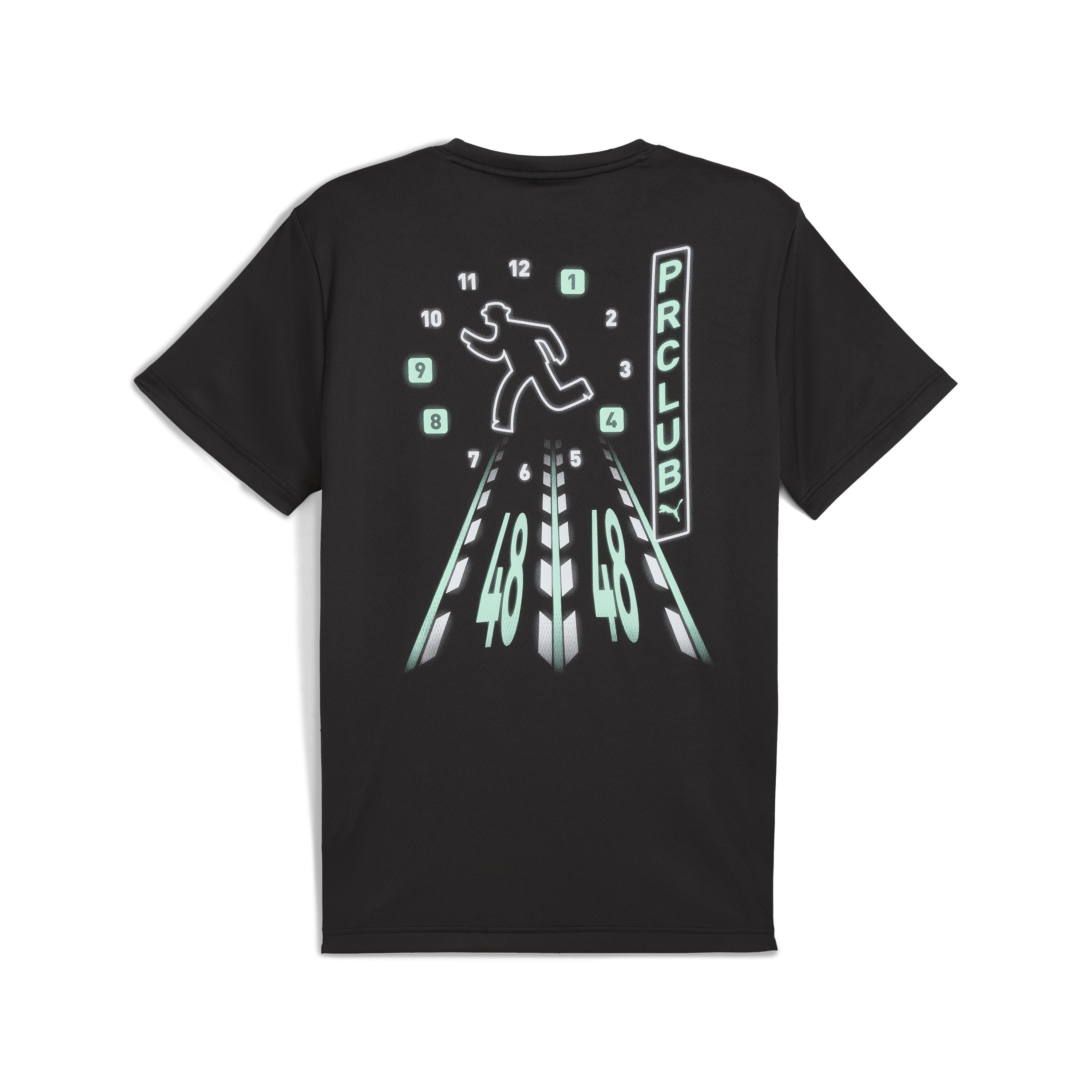 Puma M Run Dıgıtokyo Graphıc Tee Erkek Yetişkin T-shirt