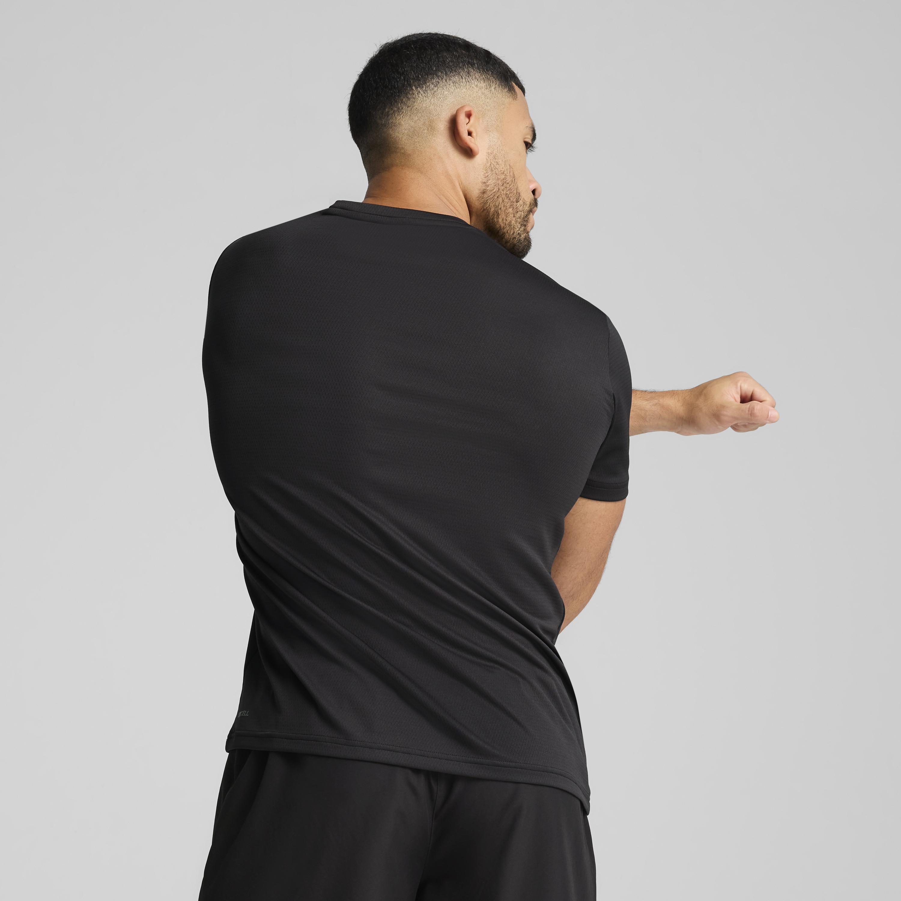 Puma M Tad Ess Poly Texture Tee Erkek Yetişkin T-shirt