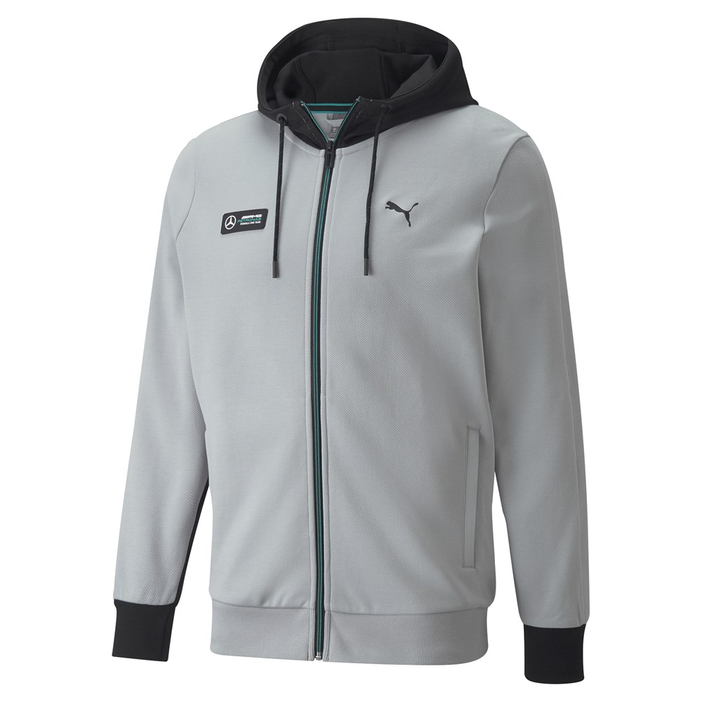 Puma Mapf1 Hooded Sweat Jacket Erkek Gri Günlük Ceket - 533607-02