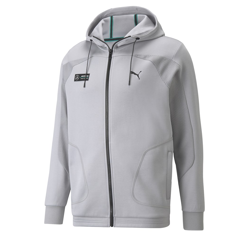 Puma MAPF1 Hooded Sweat Jacket Erkek Gri Sweatshirt - 53187802