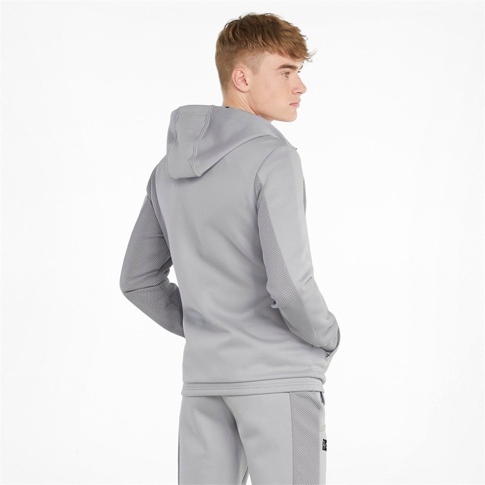 Puma MAPF1 Hooded Sweat Jacket Erkek Gri Sweatshirt - 53187802