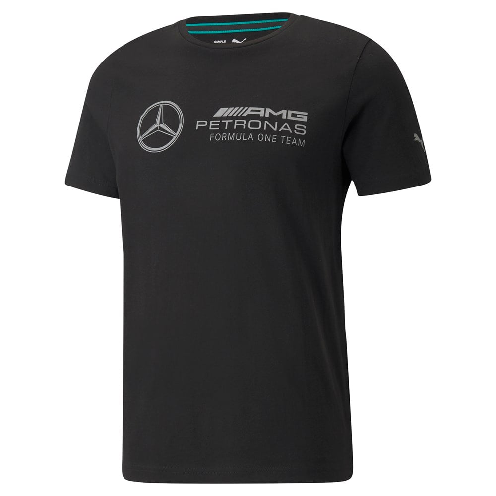 Puma MAPF1 Logo Tee Erkek Siyah T-shirt - 53188501
