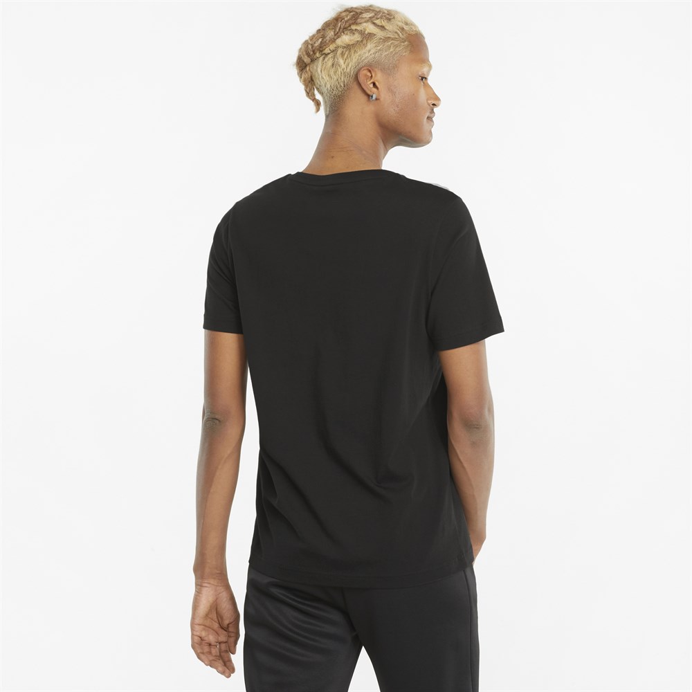 Puma MAPF1 Logo Tee Erkek Siyah T-shirt - 53188501
