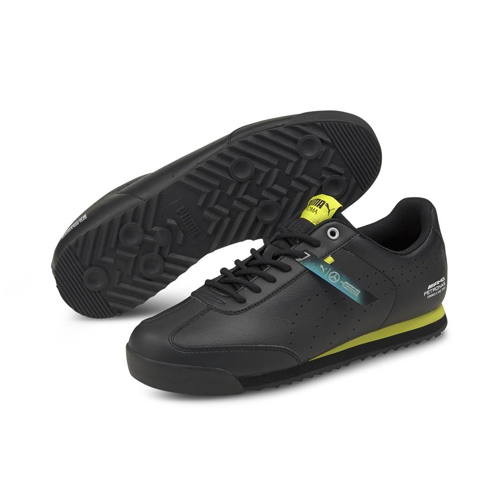 Puma Mapf1 Roma Via Perf Unisex Siyah Günlük Ayakkabı - 30684102